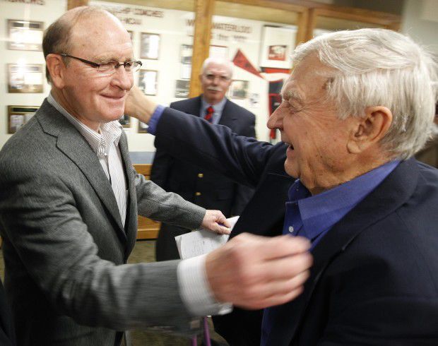 Bob Siddens and Dan Gable